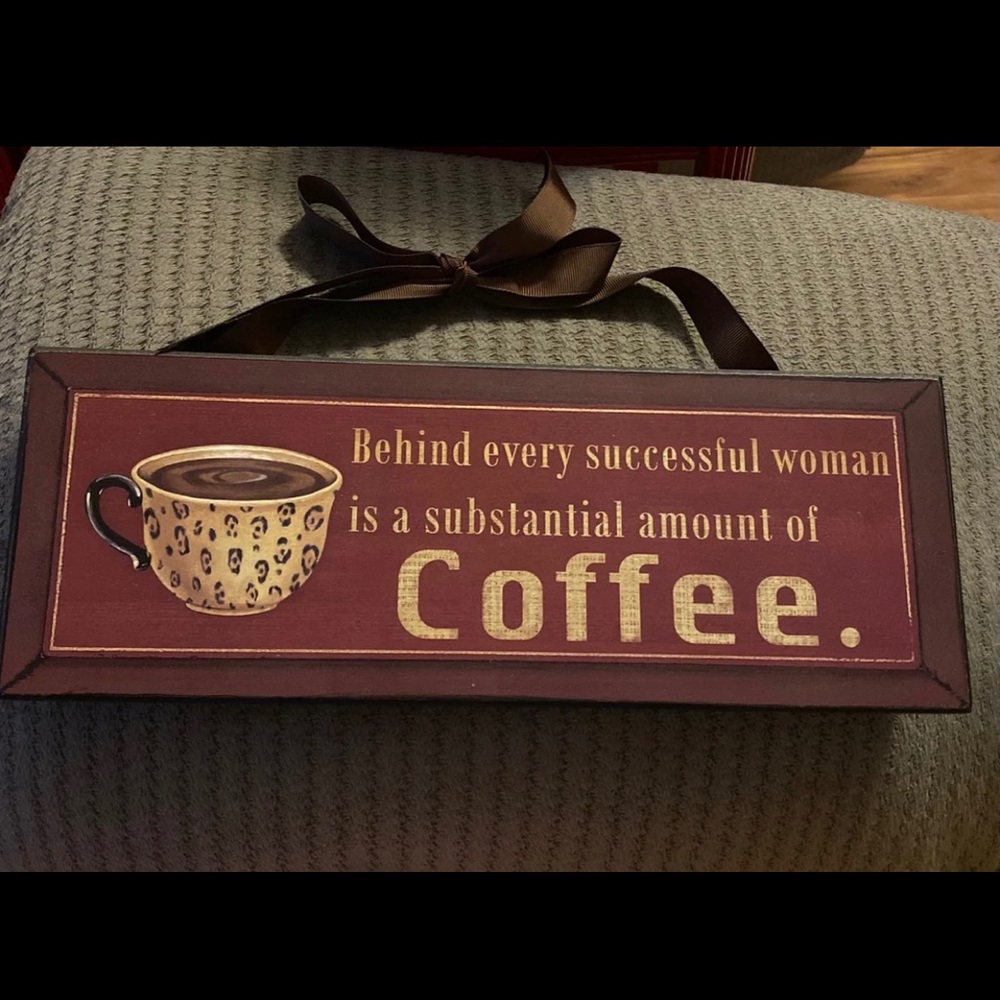 Coffee Home Decor Sign